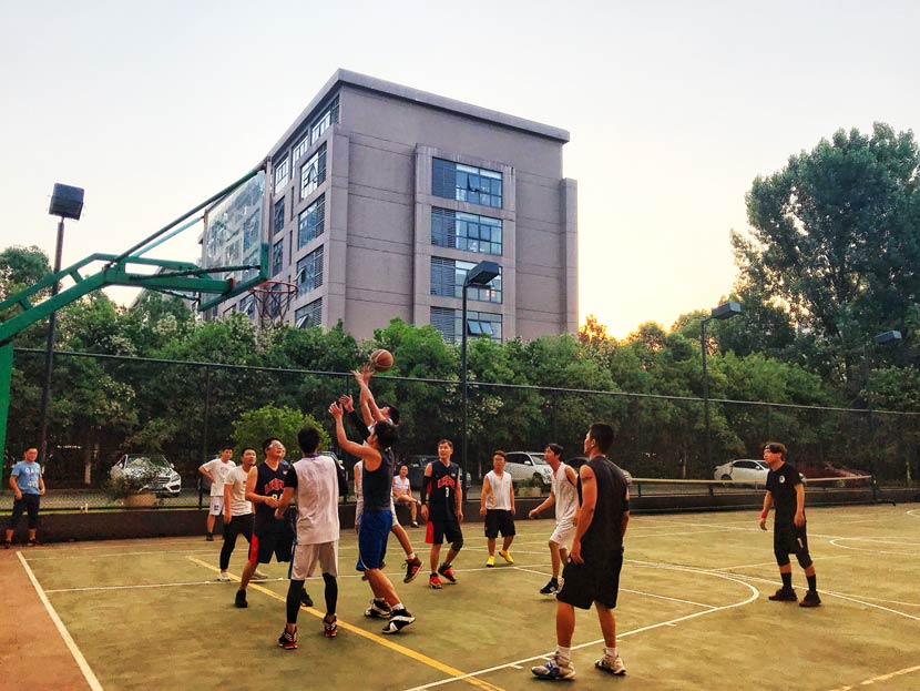 HXME organized Friendly Basketball Match